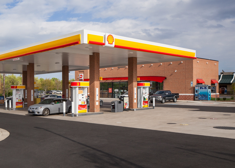 Image of gas pumps